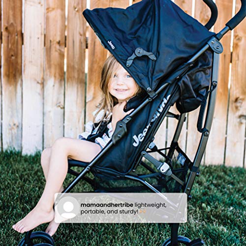 Jeep PowerGlyde Plus Lightweight Travel Stroller Black