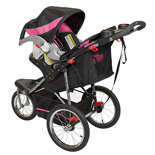 Bubble Gum Baby Trend Expedition Jogger Stroller