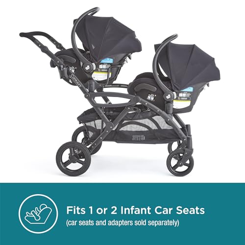 Contours Options Elite V2 Lightweight Tandem Stroller, Graphite Gray
