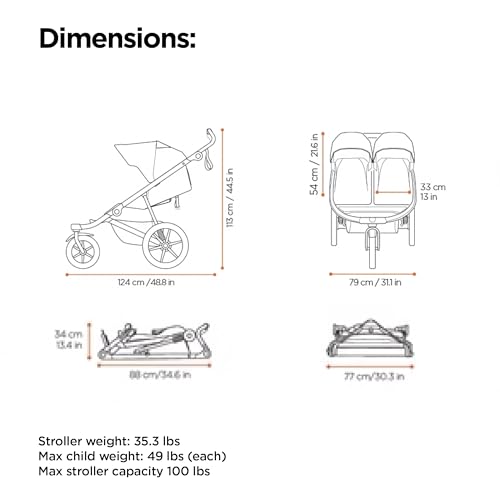 Thule Urban Glide 3 Double All-Terrain Stroller