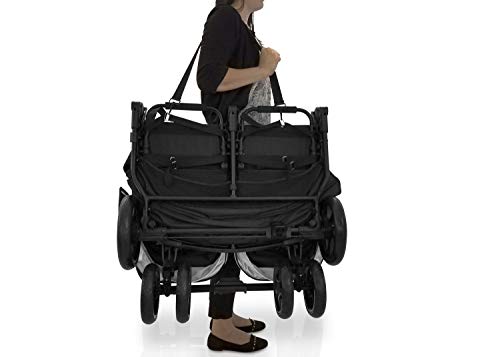 Jeep Destination Ultralight Side x Side Stroller - Midnight