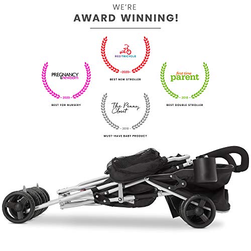 Jeep Scout Double Stroller in Charcoal Galaxy