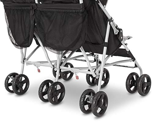 Jeep Scout Double Stroller in Charcoal Galaxy