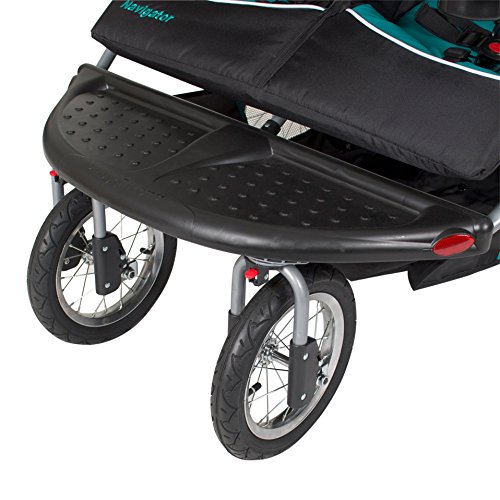 Baby Trend Navigator Double Jogger Stroller in Tropic