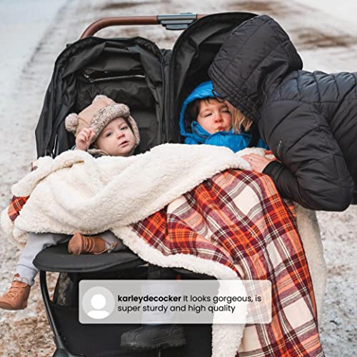 Jeep PowerGlyde Plus Double Stroller, Black