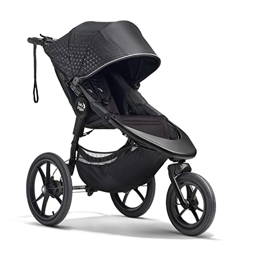 Baby Jogger Summit X3 3-Wheel Jogging Stroller - Midnight Black