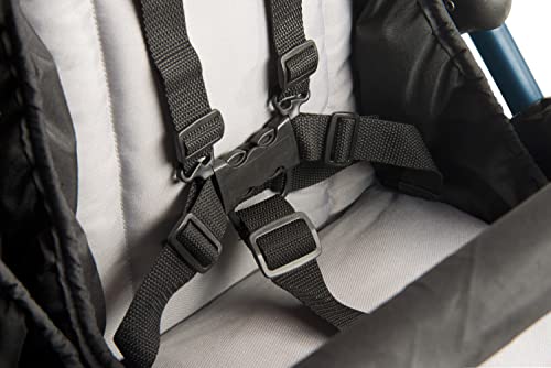 Foundations Compass 4 Seat Quad Stroller with UV Protection and Safety Harness