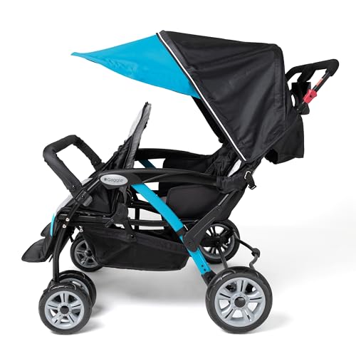 Foundations Compass 4 Seat Quad Stroller with UV Protection and Safety Harness