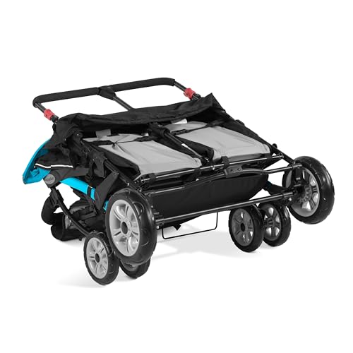 Foundations Compass 4 Seat Quad Stroller with UV Protection and Safety Harness
