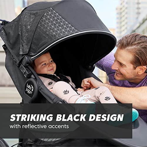 Baby Jogger Summit X3 3-Wheel Jogging Stroller - Midnight Black