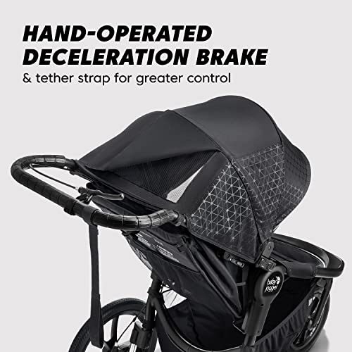 Baby Jogger Summit X3 3-Wheel Jogging Stroller - Midnight Black
