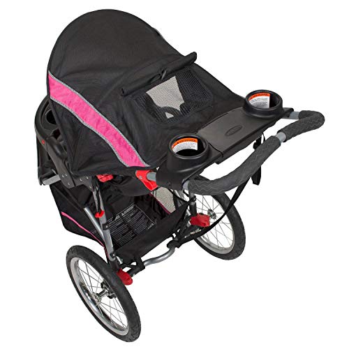 Bubble Gum Baby Trend Expedition Jogger Stroller