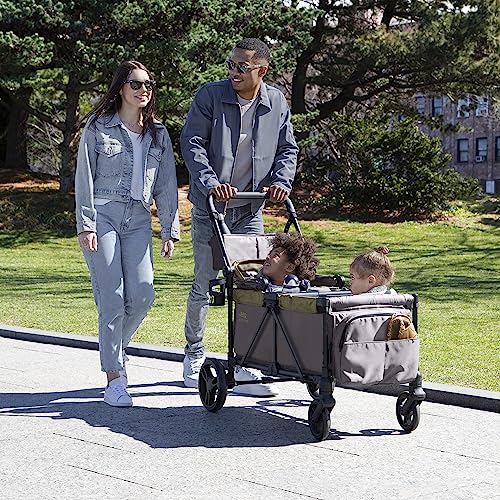 Jeep All-Terrain Stroller Wagon - Canopy, Organizer, Snack Tray