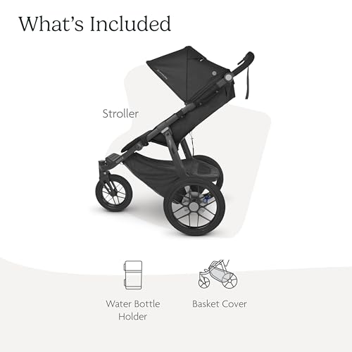 UPPAbaby Ridge Jogging Stroller - Carbon Frame, Never-Flat Tires