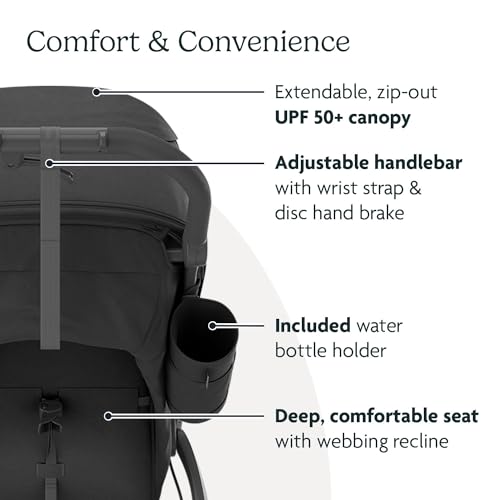 UPPAbaby Ridge Jogging Stroller - Carbon Frame, Never-Flat Tires