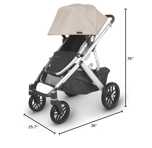 UPPAbaby Vista V2 Stroller with Bassinet and Accessories