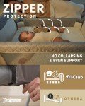 AirClub Bassinet Bedside Sleeper for Newborn with Adjustable Height