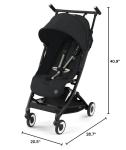 Cybex Libelle Lightweight Travel Stroller - Magic Black