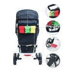 Familidoo H3E Triplet Stroller - Reclining Seats, Safety Harness
