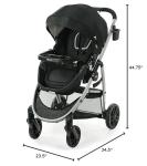 Graco Modes Pramette Stroller, Reversible Seat, One Hand Fold