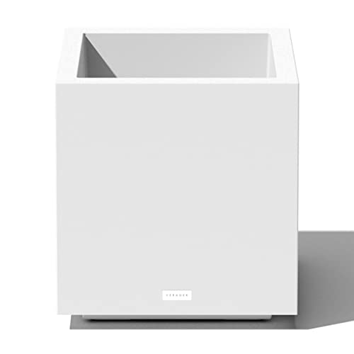Large Square Plastic Planter for Indoor/Outdoor Use
