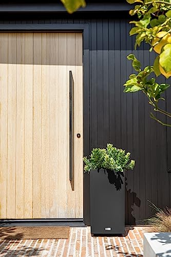 Veradek Block Series Tall Pedestal Planter for Indoor/Outdoor