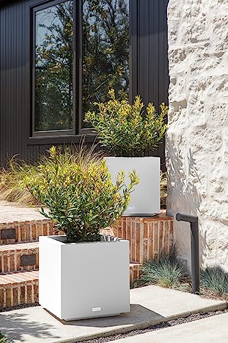 Large Square Plastic Planter for Indoor/Outdoor Use