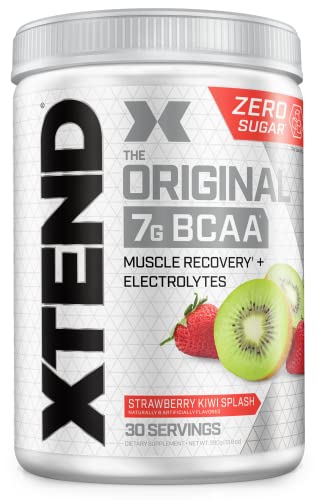 Strawberry Kiwi BCAA Powder for Muscle Recovery | 30 Servings