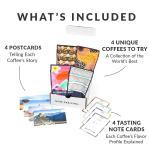 Ground Atlas Coffee Club Global Sampler - 4-Pack Variety
