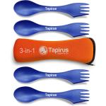 Tapirus Blue Spork Set - Outdoor Mess Kit