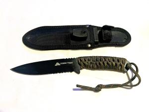 Ozark Trail Paracord Knife with Fire Starter