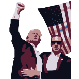 Trump Fist Pump Activist T-Shirt for Everyone