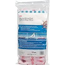 3M Oil and Petroleum Sorbent Pads - 100 Pack