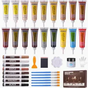 Wood Furniture Repair Kit - 18 Color Options