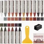 Wood Floor and Furniture Repair Kit – 18 Colors