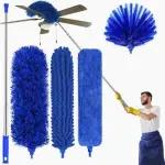 Microfiber Duster Set with Telescoping Pole – 5 PCS