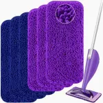 Aifacay Reusable Mop Pads for Swiffer Wet Jet - 6 Pack
