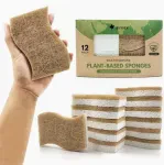 Biodegradable Coconut Scrubber Kitchen Sponge Pack of 12