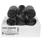 Aluf Plastics 60-Gallon High-Density Trash Bags, 150 Count