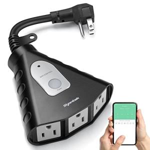 Syantek Smart Outdoor WiFi Plug with 3 Outlets