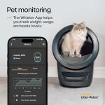 Whisker Black Litter-Robot 4 Bundle: Self-Cleaning Cat Litter