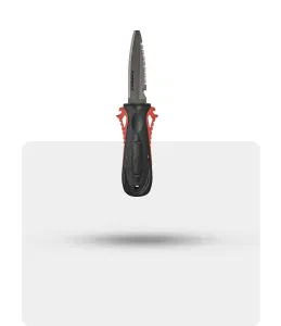 Stohlquist Red Squeeze Lock Kayak Knife, One Size