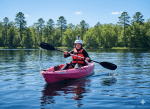 Sun Dolphin Bali 10' Sit-On Kayak in Pink