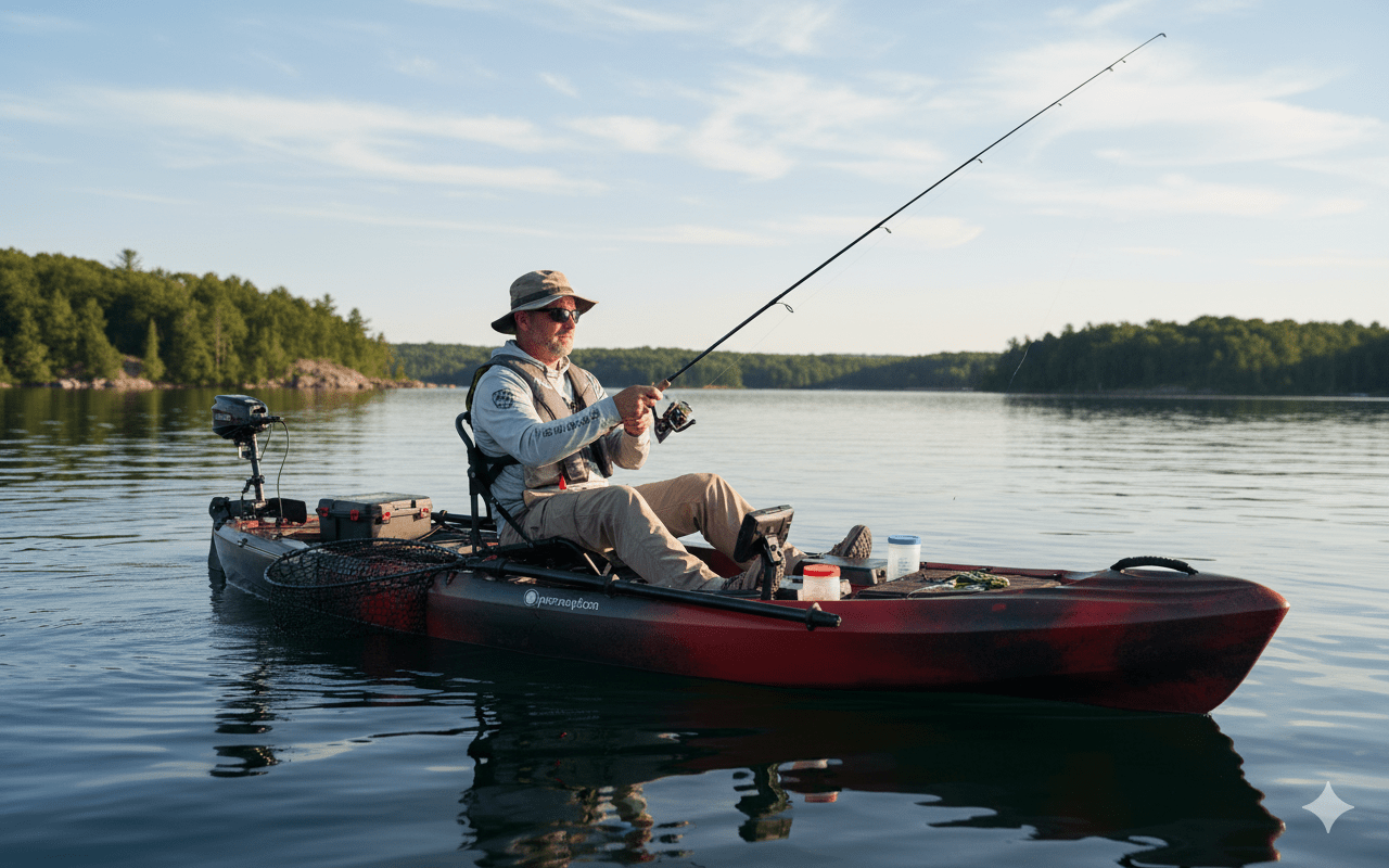Perception Pescador Pilot Sit-On-Top Fishing Kayak