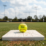 Dudley USASB Thunder Heat Fastpitch Softball - 12 Pack,Yellow