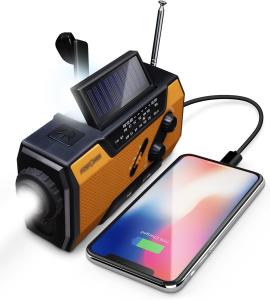 FosPower NOAA Weather Radio & Power Bank