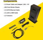 Uneekor Eye Mini LITE Golf Launch Monitor, Indoor Golf Simulators for Home, Office and Garage.