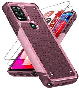 LeYi Moto G Stylus 5G Case with Screen Protectors