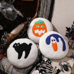 3 Pcs Cute Halloween Throw Pillow Set