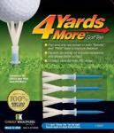 4 Yards More Golf Tees - 3 1/4" Blue